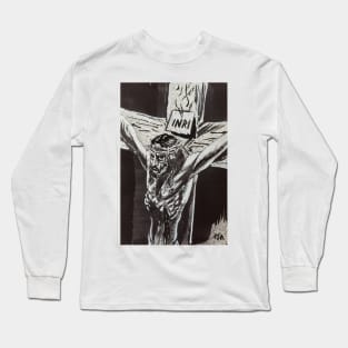 JESUS CHRIST FORSAKEN Long Sleeve T-Shirt